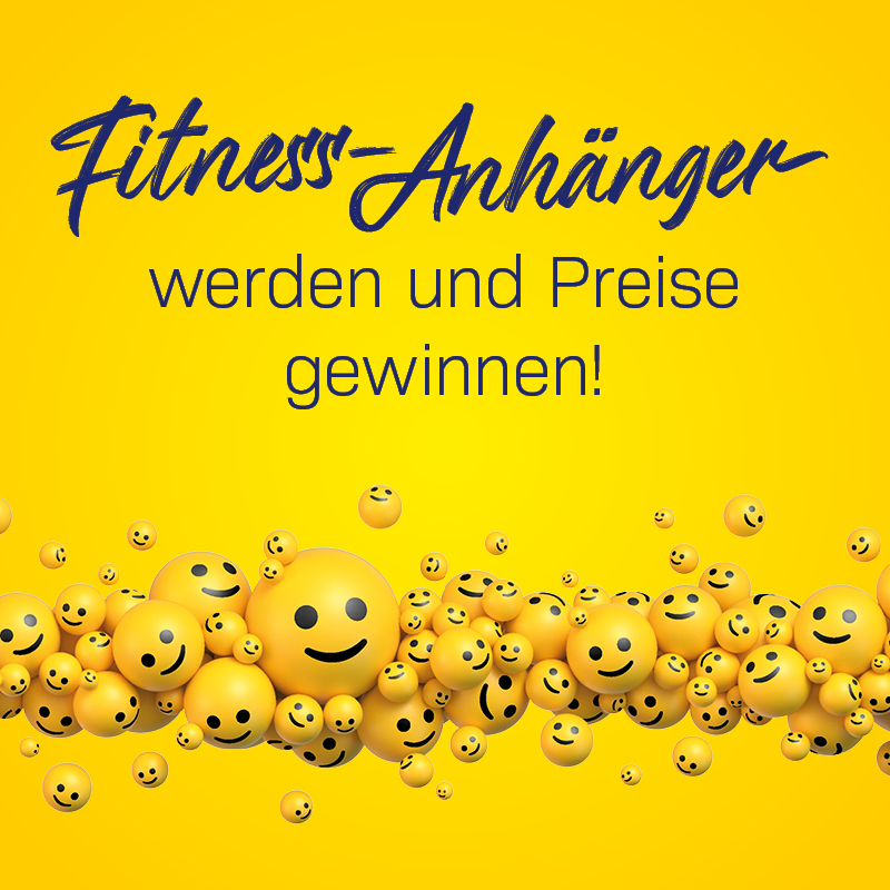 Unsere Sommeraktion "Fitness-Anhänger"