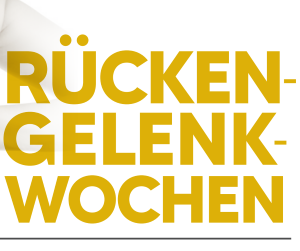 Rücken- und Gelenkwochen